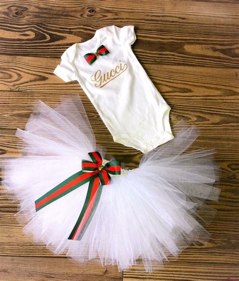 gucci tutu set|Baby Dresses & Designer Luxury Clothes For Baby Girls.